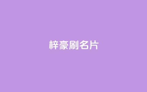 梓豪刷名片,抖音粉丝怎么充 - qq空间快速秒赞全网最低 Dy号商购买  第1张
