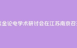 第九届紫金论电学术研讨会在江苏南京召开