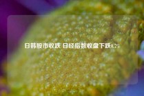 日韩股市收跌 日经指数收盘下跌0.7%