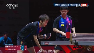 世乒赛国乒男双全军覆没，林高远/林诗栋止步8强