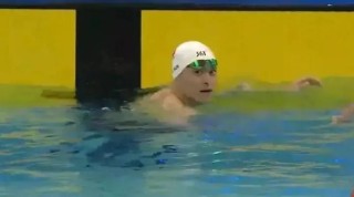 潘展乐战胜孙杨，夺得全国冠军赛男子400米自由泳金牌