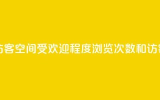 qq空间浏览次数和访客 - qq空间受欢迎程度：浏览次数和访客人数大增！~